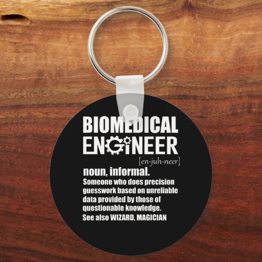 Biomedical Engineer Meaning TShirt Schlüsselanhänger (Vorderseite)
