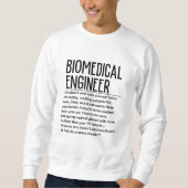 Biomediziner Sweatshirt (Vorderseite)