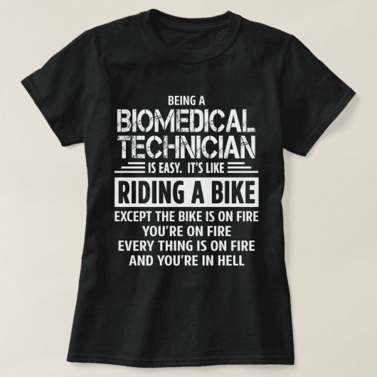 Biomediziner T-Shirt (Design vorne)