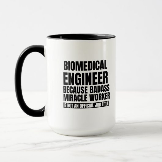 Biomediziner, weil Badass-Wunderarbeiter Tasse (Links)