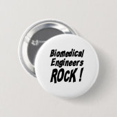Biomedizinischer Ingenieur-Felsen! Knopf Button (Vorne & Hinten)