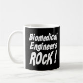 Biomedizinischer Ingenieur-Felsen! Tasse (Links)