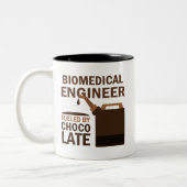 Biomedizinisches Ingenieur-Geschenk (lustig) Zweifarbige Tasse (Links)