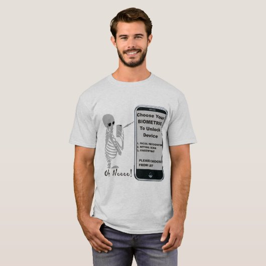 biometrischer T - Shirt (Vorne ganz)