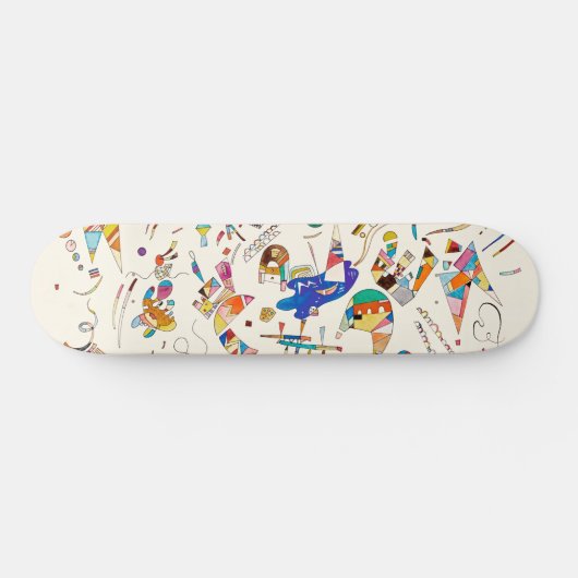 Biomorphe Geometrie | Wassily Kandinsky | Skateboard (Horizontal)