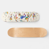 Biomorphe Geometrie | Wassily Kandinsky | Skateboard (Horizontal)