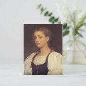 Biondina - Lord Frederick Leighton Postkarte (Stehend Vorderseite)
