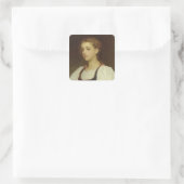 Biondina Quadratischer Aufkleber (Tasche)