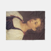 Biondina (von Frederic Leighton) Fleecedecke (Vorderseite (Horizontal))