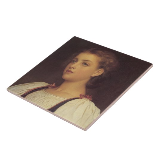 Biondina (von Frederic Leighton) Fliese (Seite)