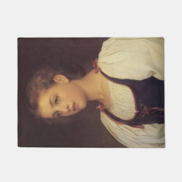 Biondina (von Frederic Leighton) Fußmatte