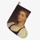 Biondina (von Frederic Leighton) Großer Weihnachtsstrumpf (Vorderansicht (hängend))