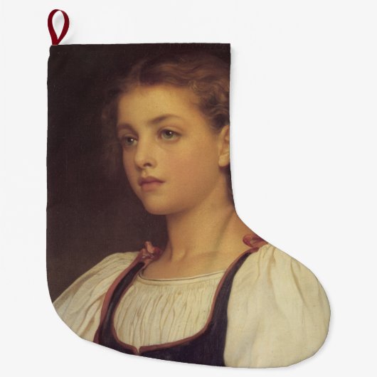 Biondina (von Frederic Leighton) Großer Weihnachtsstrumpf (Vorderseite)