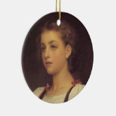 Biondina (von Frederic Leighton) Keramik Ornament (Rechts)