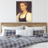 Biondina (von Frederic Leighton) Leinwanddruck (Insitu (Schlafzimmer))