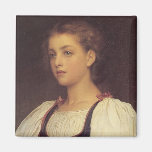 Biondina (von Frederic Leighton) Magnet (Vorne)