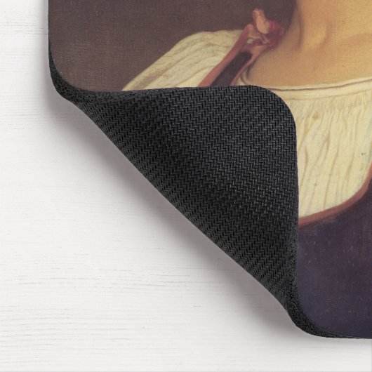 Biondina (von Frederic Leighton) Mousepad (Ecke)