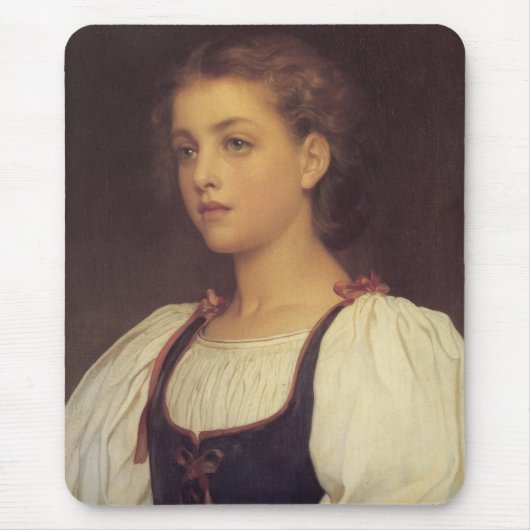 Biondina (von Frederic Leighton) Mousepad (Vorne)