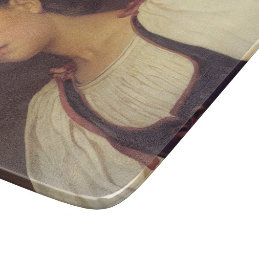 Biondina (von Frederic Leighton) Schneidebrett (Ecke)