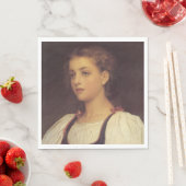 Biondina (von Frederic Leighton) Serviette (Beispiel)