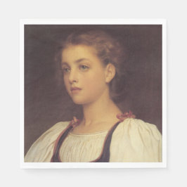 Biondina (von Frederic Leighton) Serviette