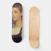 Biondina (von Frederic Leighton) Skateboard (Vorderseite)