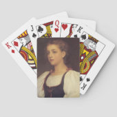 Biondina (von Frederic Leighton) Spielkarten (Rückseite)