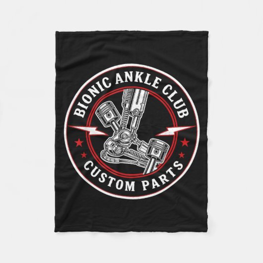 Bionic Ankle Replacement Recovery Bionic Ankle Sur Fleecedecke (Vorderseite)