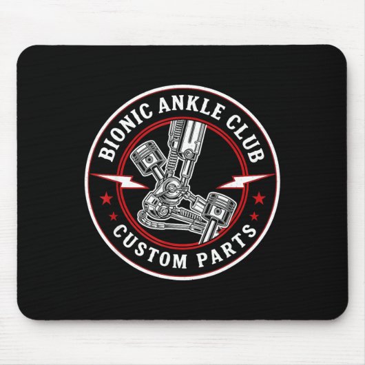 Bionic Ankle Replacement Recovery Bionic Ankle Sur Mousepad (Vorne)