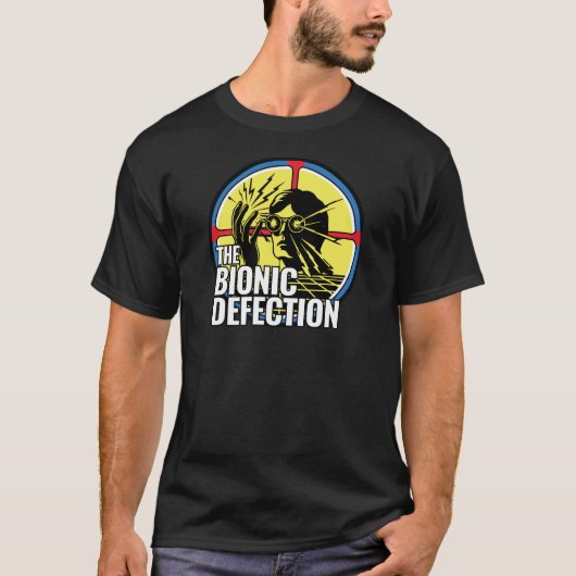 Bionic Defection Electric Man T-Shirt - Männerschw (Vorderseite)