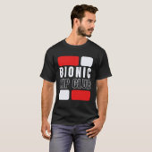 Bionic Hip Club  Hip Replacement Surgery T-Shirt (Vorne ganz)