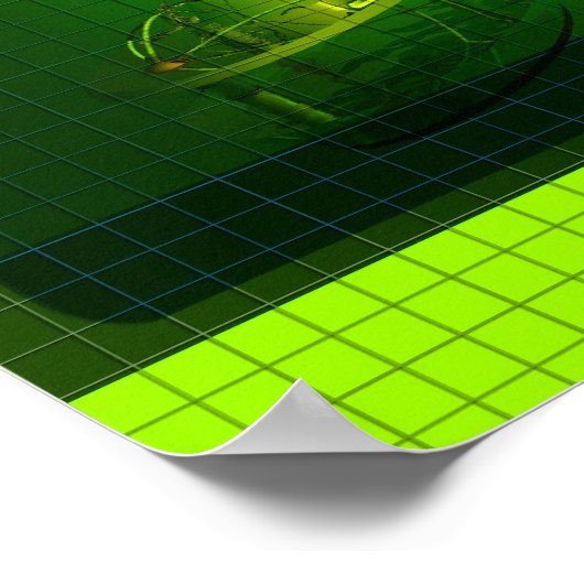 Bionic Humanoid Poster (Ecke)