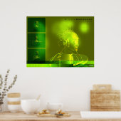 Bionic Humanoid Poster (Küche)