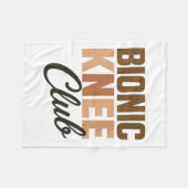Bionic Knee Club Fleecedecke (Vorderseite (Horizontal))