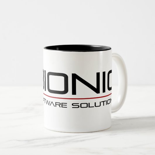 Bionic Software-Lösungs-Tasse Zweifarbige Tasse (VorderseiteRechts)
