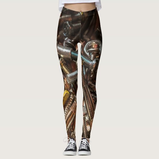 Bionik-Metallschraube Leggings (Vorderseite)