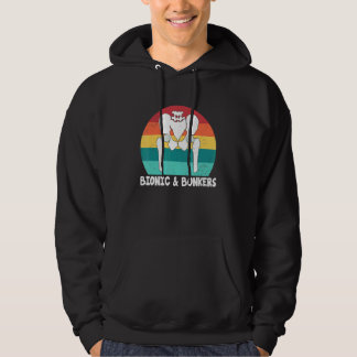 Bionisch und verrückt   Hüftersatzoperation Hoodie