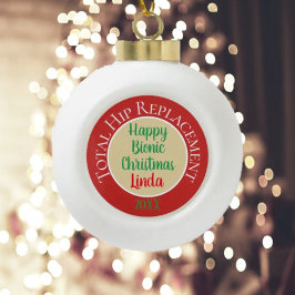 Bionische (angesagte Ersetzung)Weihnachtsschmuck Keramik Kugel-Ornament