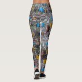 Bionische Circuit-Leggings Leggings (Rückseite)