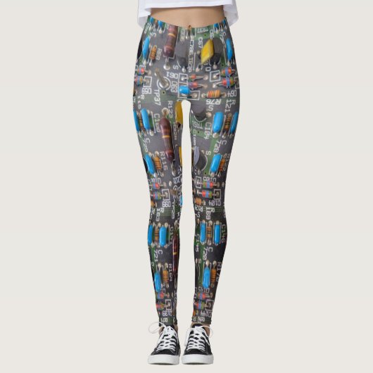 Bionische Circuit-Leggings Leggings (Vorderseite)