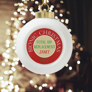 Bionische Weihnachtsschmuck (angesagter Ersatz) Keramik Kugel-Ornament