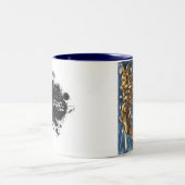 Bionischer Affe Zweifarbige Tasse (Mittel)