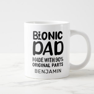Bionischer Papa Knieersatz-Feier Jumbo-Tasse