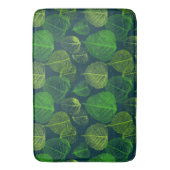 Biophile ästhetische Skeletton-Blätter Badematte (Vorderseite Vertikal)