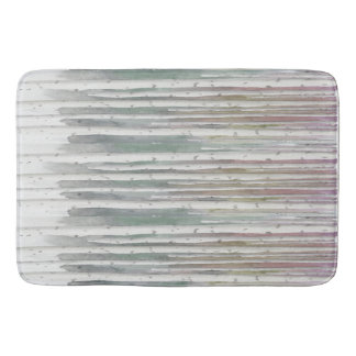 Biophile handgemalte gedämpfte Birken-Aquarell-Hol Badematte