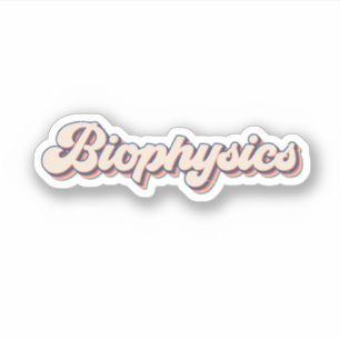 Biophysik, Biophysikliebhaber, Biophysikstudent Aufkleber
