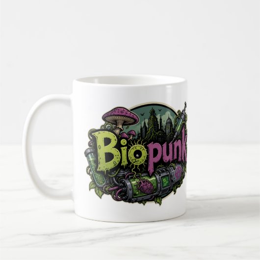 Biopunk-Liebhaber Kaffeetasse (Links)