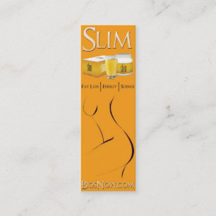 Bios-Leben-dünne Visitenkarte