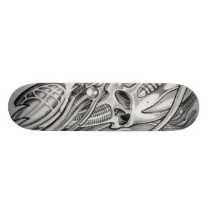 Bioschädel 2 RITON TÄTOWIERUNG Skateboard