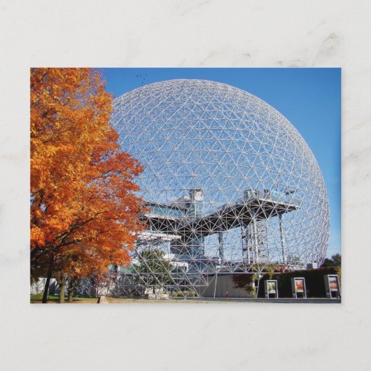 Biosphäre Montreal Postkarte (Vorderseite)